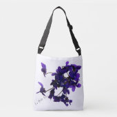 sac fourre-tout Violettes (Devant)