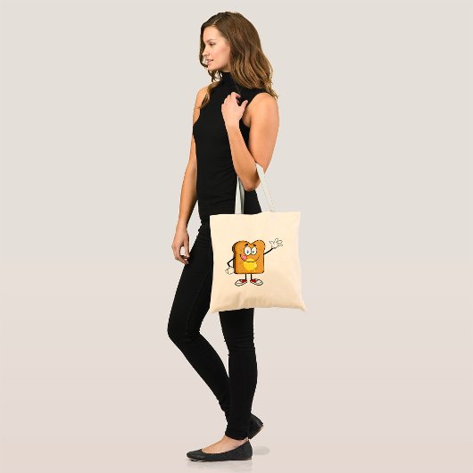 Sac fourre-tout visage toast