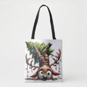 Sac fourre-tout Wacky Reindeer (Devant)