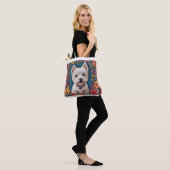 Sac fourre-tout Westie (Sur le modèle)