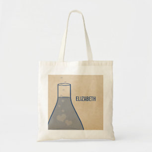 Sac fourre-tout Whimsical Beaker, Bleu