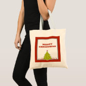 Sac fourre-tout Whimsical Christmas Tree (Devant (produit))