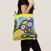 Sac fourre-tout Yellow Beaver (De près)
