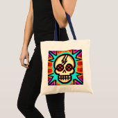 sac fourre-tout 'ZIGGY SKULL' (Devant (produit))