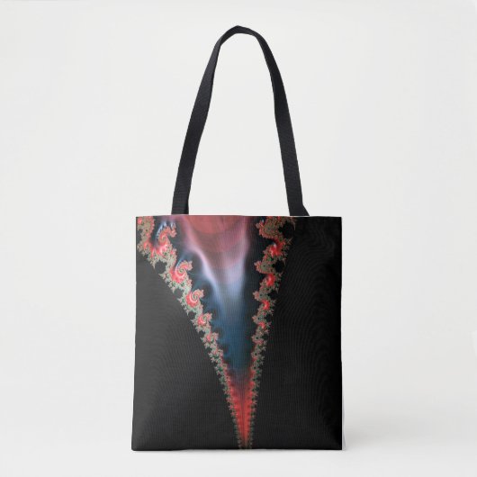 Sac fourre-tout Zip Mandelbrot (Devant)