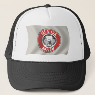 Sac & Fox Nation (Oklahoma) Vlag Hoed Trucker Pet