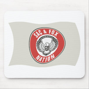Sac & Fox Nation (Oklahoma) Vlag Muismat
