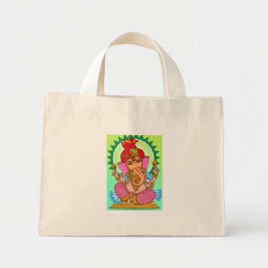Sac Ganesha en toile (Devant)