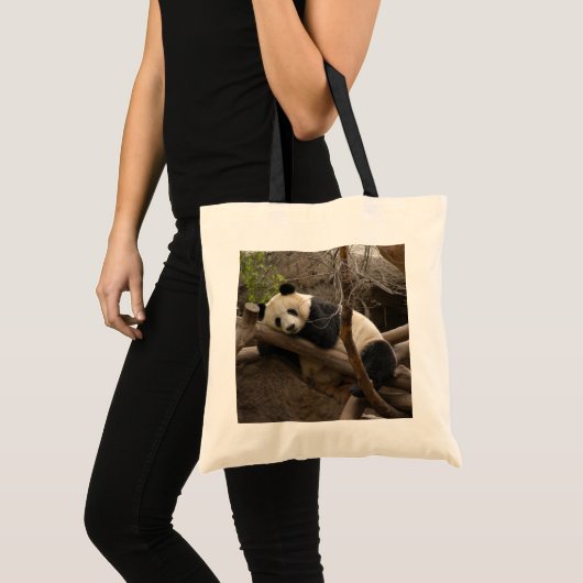 Sac géant de panda d'ours panda et de bébé (Devant (produit))