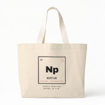 Sac géant Nappium Tableau périodique Amoureux de l