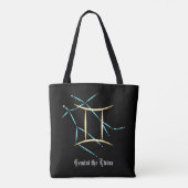 Sac Gemini Constellation du zodiaque (Dos)