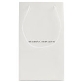 Sac Gift Bag Matins Doux, Croissance Régulière (Dos)