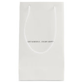 Sac Gift Bag Matins Doux, Croissance Régulière (Devant)