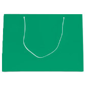 Sac grand cadeau bleu vert - Conception couleur un (Devant)