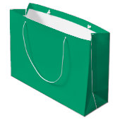 Sac grand cadeau bleu vert - Conception couleur un (Dos Angle)