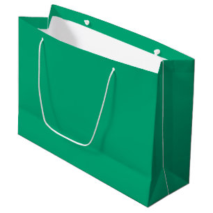 Sac grand cadeau bleu vert - Conception couleur un