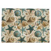 Sac grand cadeau Motif Seashell (Dos)