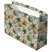 Sac grand cadeau Motif Seashell (Dos Angle)