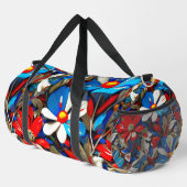 Sac grand duffel Fleur sauvage vivif (Coin droit)