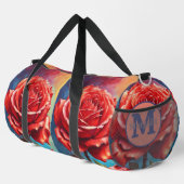 Sac grand duffet Rose Pinkish rouge (Coin droit)