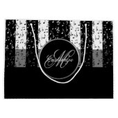 Sac grand format Monogram Black & White Musical St (Dos)