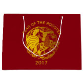 Sac grand format Zodiac 2017 Rooster Année personn (Devant)