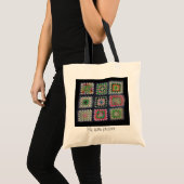 Sac - Granny Carré Afghan (Devant (produit))