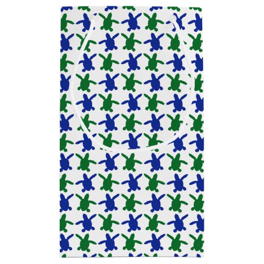 Sac graphique de cadeau de Hatchling de tortue de (Dos)