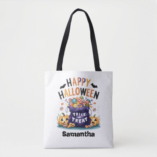 Sac Halloween (Devant)
