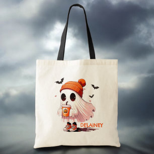 Sac Halloween de bonbons aux chauves-souris fantôm