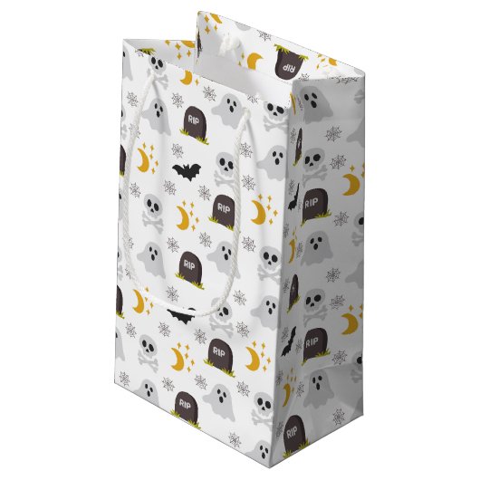 Sac Halloween noir et blanc (Dos Angle)