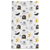 Sac Halloween noir et blanc (Devant)