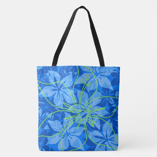 Sac hawaïen de plage de Camo de ketmie d'Olowalu (Devant)