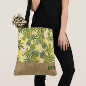 Sac hawaïen de plage de monogramme de Camo (De près)