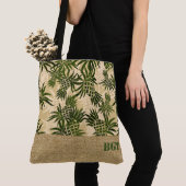 Sac hawaïen de plage de monogramme de Camo (De près)