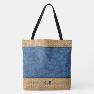 Sac hawaïen de plage de monogramme de Pareau de
