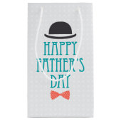 Sac heureux de cadeau de casquette de fête des (Dos)