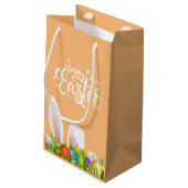 Sac heureux de cadeau de Pâques | d'oreilles (Dos Angle)