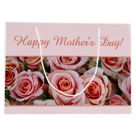 Sac heureux de cadeau du jour de mère (Dos)