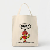 Sac heureux de geek de robot (Devant)