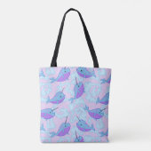 Sac heureux de motif de Narwhal (Dos)