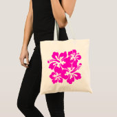 Sac Hibiscus rose tropical (Devant (produit))