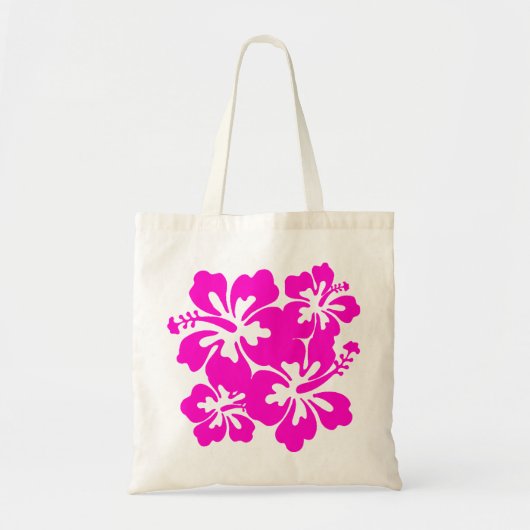 Sac Hibiscus rose tropical (Devant)