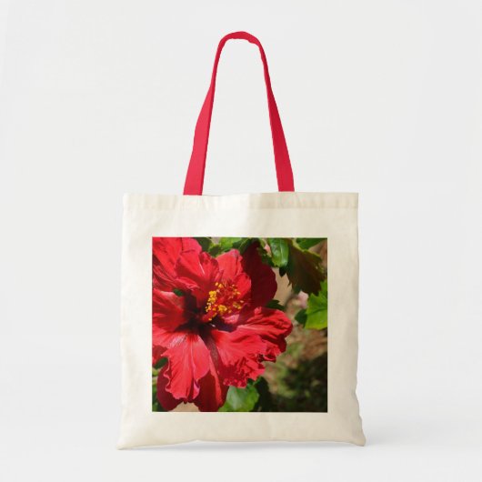 Sac Hibiscus rouge (Devant)