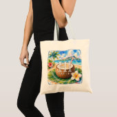 Sac HIMELE Hawaiian Tote Coco (Devant (produit))