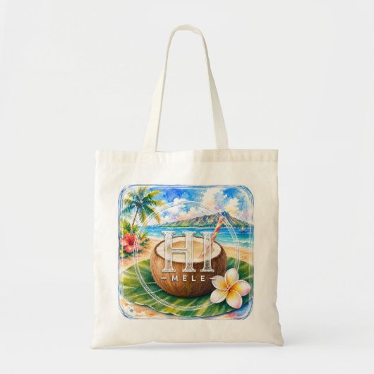 Sac HIMELE Hawaiian Tote Coco (Devant)