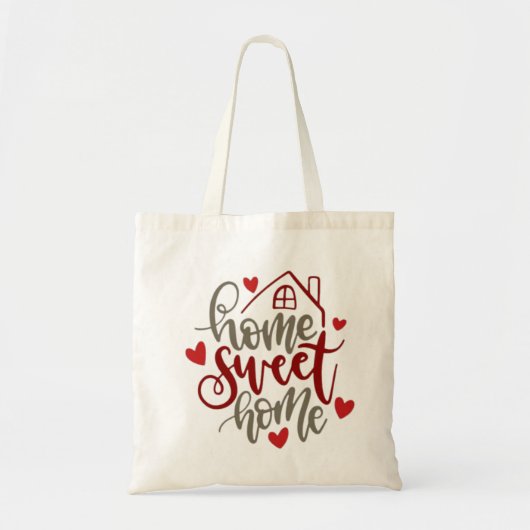 Sac "Home Sweet Home" en vedette (Devant)
