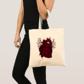 Sac humain foncé de coeur (Devant (produit))