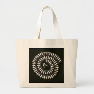 Sac imprimé avec la danse folklorique