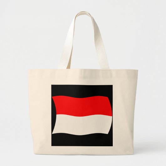 Sac Indonésie Drapeau (Devant)